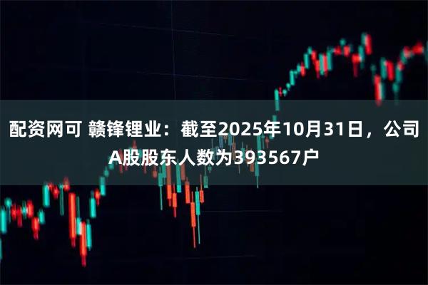 配资网可 赣锋锂业：截至2025年10月31日，公司A股股东人数为393567户